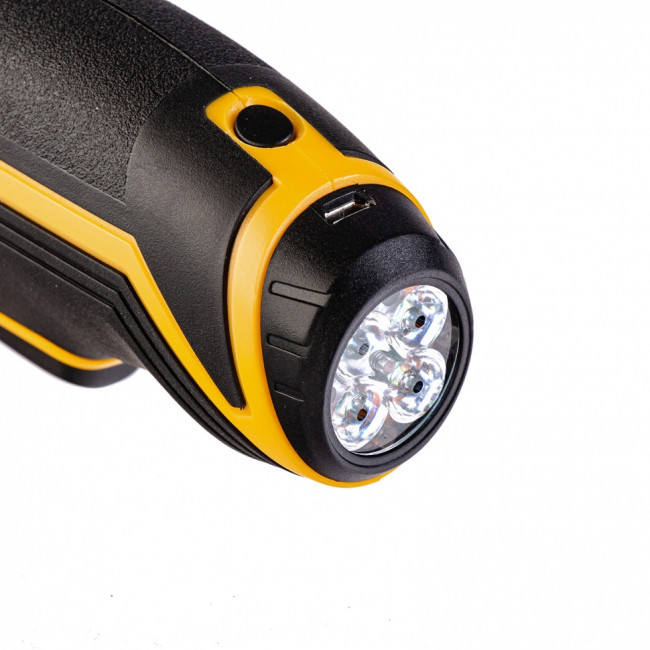 Отвертка аккумуляторная CSL-3.6-01, Li-Ion, 3.6 В, 1.3 А*ч, 200 об/мин, с аксессуарами Denzel Отвертка аккумуляторная CSL-3.6-01, Li-Ion, 3.6 В, 1.3 А*ч, 200 об/мин, с аксессуарами Denzel