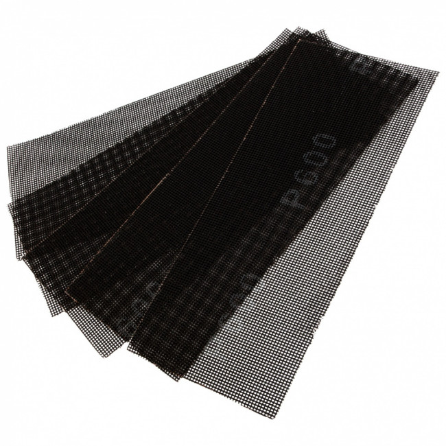 Сетка абразивная, P 600, 115 х 280 мм, 5 шт Denzel Сетка абразивная, P 600, 115 х 280 мм, 5 шт Denzel