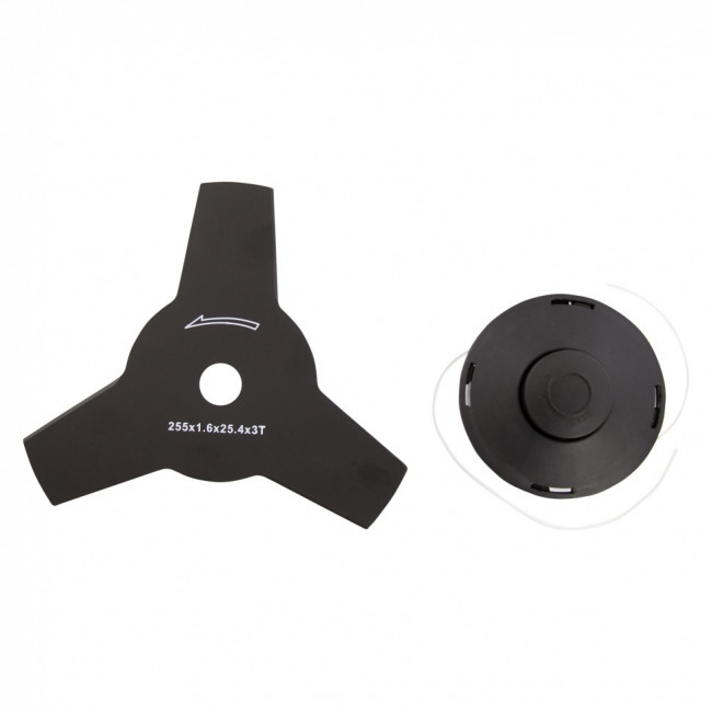 Триммер электрический TE-1400, 1400 Вт, 420 мм, катушка + диск, разборная штанга Denzel Триммер электрический TE-1400, 1400 Вт, 420 мм, катушка + диск, разборная штанга Denzel