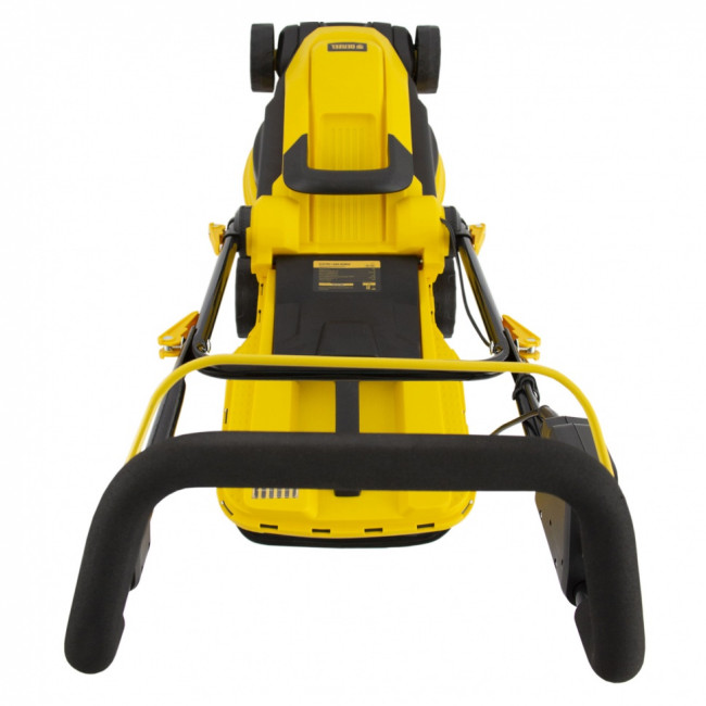 Газонокосилка электрическая GM-1200, 1200 Вт, ширина 32 см, 3 уровня, травосборник 25 л. Denzel