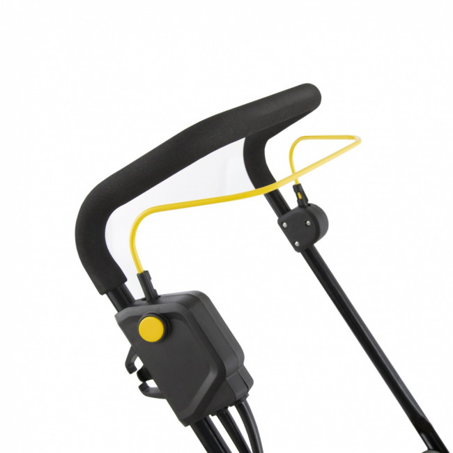 Газонокосилка электрическая GM-1200, 1200 Вт, ширина 32 см, 3 уровня, травосборник 25 л. Denzel