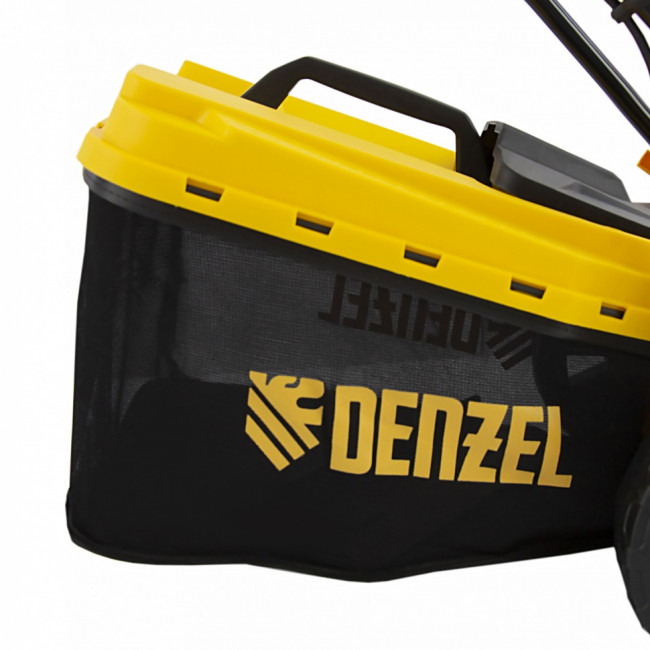 Газонокосилка электрическая GM-2000, 2000 Вт, ширина 43 см, 6 уровней, травосборник 45 л. Denzel Газонокосилка электрическая GM-2000, 2000 Вт, ширина 43 см, 6 уровней, травосборник 45 л. Denzel