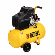 Компрессор воздушный прямой привод DC1700/50, 1.7 кВт, 50 литров, 260 л/мин Denzel ( 58164 )